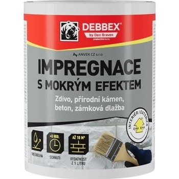 DEN BRAVEN Impregnace s mokrým efektem 1 l