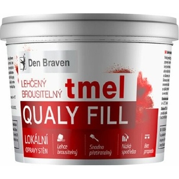 Den Braven Lehčený brousitelný tmel QUALY FILL 500ml