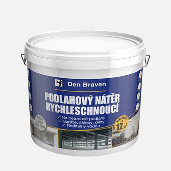 Den Braven Podlahový nátěr rychleschnoucí 4 kg