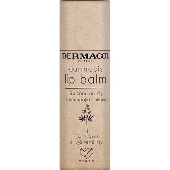 Dermacol Cannabis Lip Balm Zklidňující balzám na rty s konopným olejem 10 g