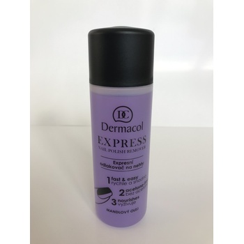 Dermacol expresní odlakovač na nehty Express Nail Polish Remover 120 ml