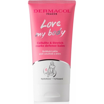Dermacol Love My Body zkrášlující péče proti celulitidě a striím (Cellulite & Stretch Marks Defense Balm) 150 ml