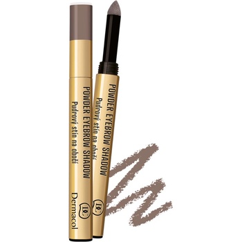 Dermacol Powder Eyebrow Shadow pudrové stíny na obočí 2 1 g