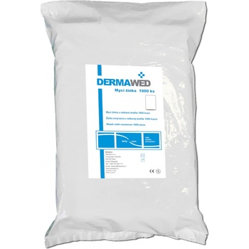 Dermawed jednorázové mycí žínky 15 x 23 cm 50 ks