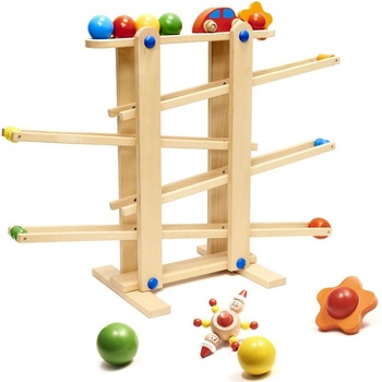 Derrson Dřevěná kuličková dráha XXL 71 cm