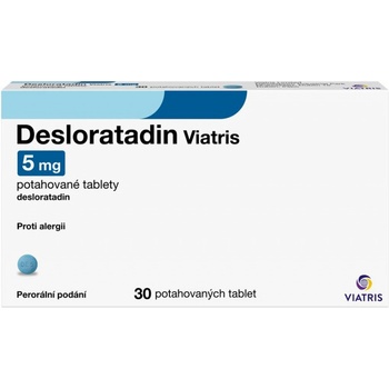 DESLORATADIN VIATRIS 5MG TBL FLM 30