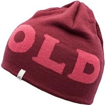 dětská merino čepice Devold logo beetroot