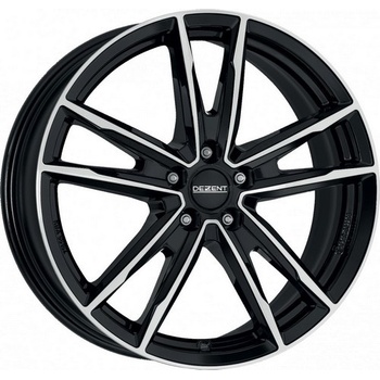 DEZENT KF 6x16 5x100 ET35 black polished