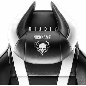 Diablo Chairs X-Horn Černá-Bílá