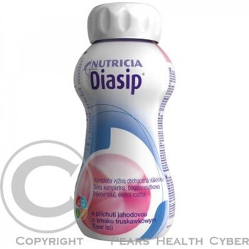 DIASIP S PŘÍCHUTÍ JAHODOVOU POR SOL 1X200ML