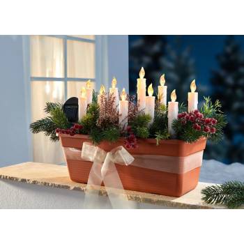 Die moderne Hausfrau Solární řetěz Svíčky