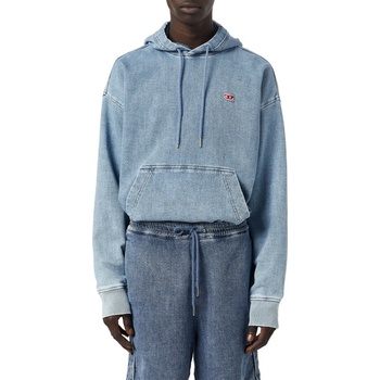 DIESEL D-UM-RIB-NE SWEAT-SHIRT modrá