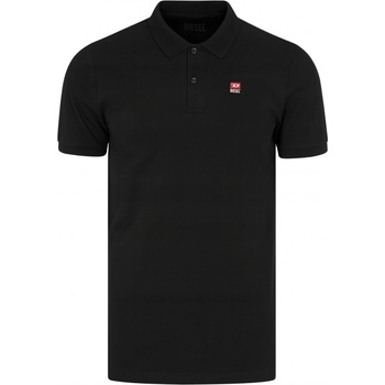 Diesel Logo Black polo tričko černá