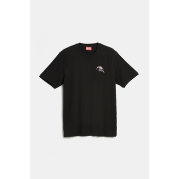 Diesel T-ADJUST-BIGOVAL t-shirt BLACK