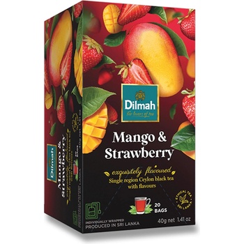 Dilmah Mango a jahoda 20 x 2 g