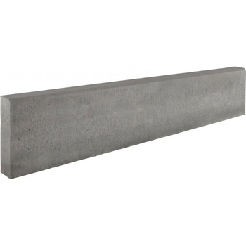 Diton Záhonový obrubník s rovnou hranou 100 x 5 x 20 cm přírodní beton 1 ks