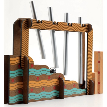 DJECO Dřevěná dráha Zig Go Hudba 52 ks