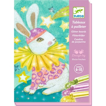 Djeco Třpytivé pískování Zvířecí karneval