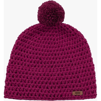 Doke Merino háčkovaný kulich pink