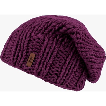 Doke Merino pletená čepice roy burgund