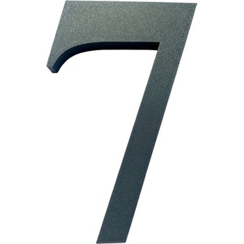 Domovní číslo popisné 7 na zateplenou fasádu barva antracit, výška 170 mm