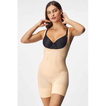 Dorina Stahovací body Phoebe s otevřeným klínem černá