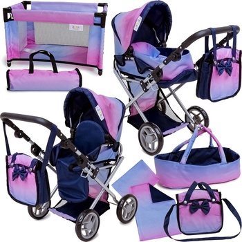 Doris 5v1 fialovo-růžový