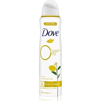 Dove Citrus a Broskev deospray 150 ml