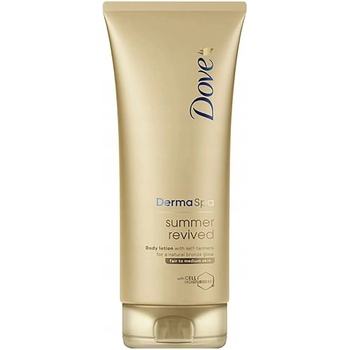 Dove Derma Spa tělové mléko Summer Rev dark 200 ml