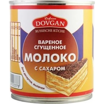 Dovgan Vařené kondenzované mléko 397 g