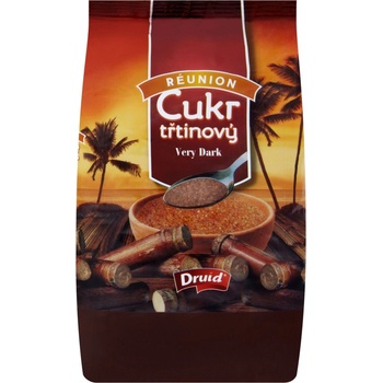 Druid Réunion cukr třtinový very dark 1 kg