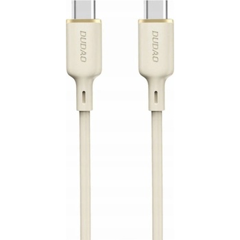 Dudao L7SCC USB-C - USB-C, 100W, 2m, béžový