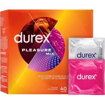Durex Pleasure MIX 40 ks