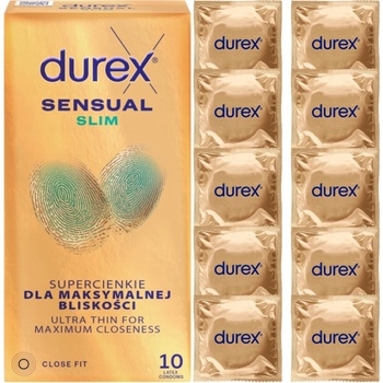 Durex Sensual Slim 10 ks