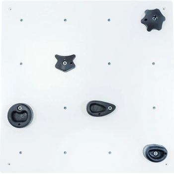 Duvlan čtvercová lezecká stěna 71x71 cm white