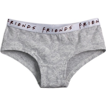 E plus M dívčí kalhotky Friends (FRNDS-B) šedé