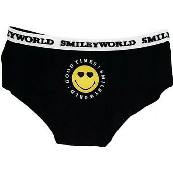 E plus M dívčí kalhotky Smiley černé