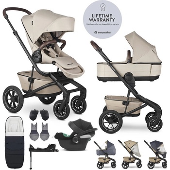 EASYWALKER kombinovaný Jimmey Explore Pearl Taupe AIR + CYBEX Aton B2 i-Size + základna 2024