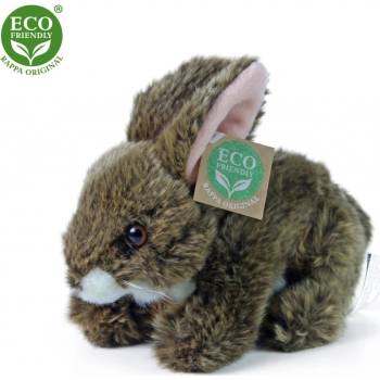 Eco-Friendly králík hnědý ležící 17 cm