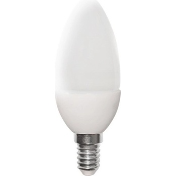 Ecolite LED žárovka E14 5W svíčka LED5W/SV 4100K bílá