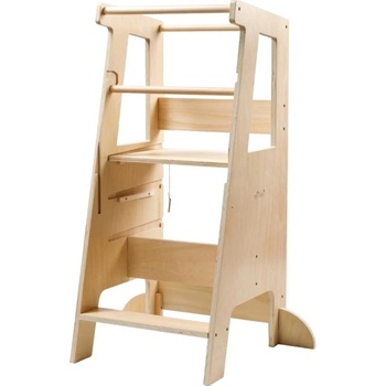 eliNeli Rostoucí Učicí věž pro děti 3v1 90 cm se stabilizačními prvky