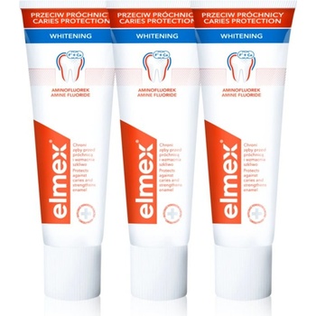 Elmex Caries Protection Whitening bělicí s fluoridem 3 x 75 ml