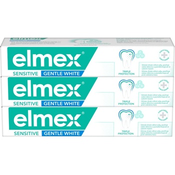 Elmex Sensitive Whitening pro citlivé zuby 3 x 75 ml