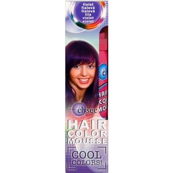 Elyseé barevné pěnové tužidlo 43 fialová 75 ml