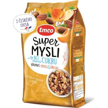Emco křupavé mysli - ovoce a ořechy, 500 g