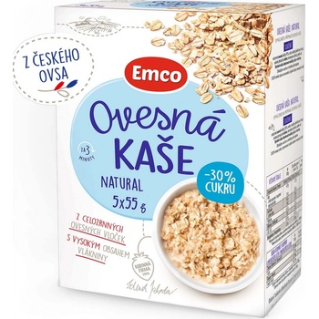 Emco Ovesná kaše Natural 5 x 55 g