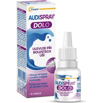 EMERGOPHARM SP.Z O.O.SP.K, WA Audispray Dolo ušní kapky 7g