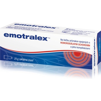 Emotralex rektální mast k léčbě hemoroidů 25 g