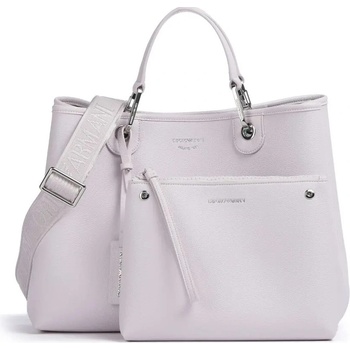 Emporio Armani velká kabelka s pouzdrem světle baby pink růžová
