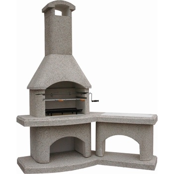 Eneko Exklusiv Rohový s udírnou - pravý stůl eneExklusivudiRoh-P